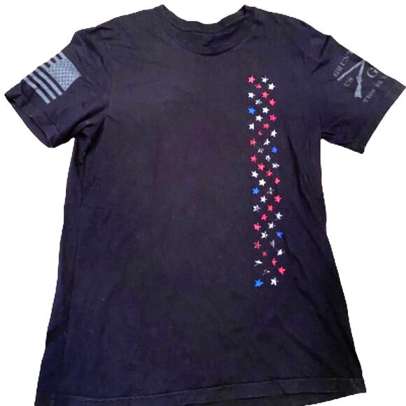 Grunt Style Men's LG Patriotic Graphic T-shirt - Picture 1 of 5